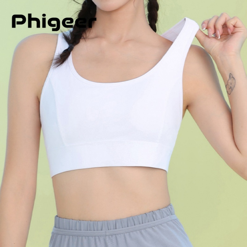 PHIGEER Women High Impact Spor - Sports Bra High Impact ulasan dan harga