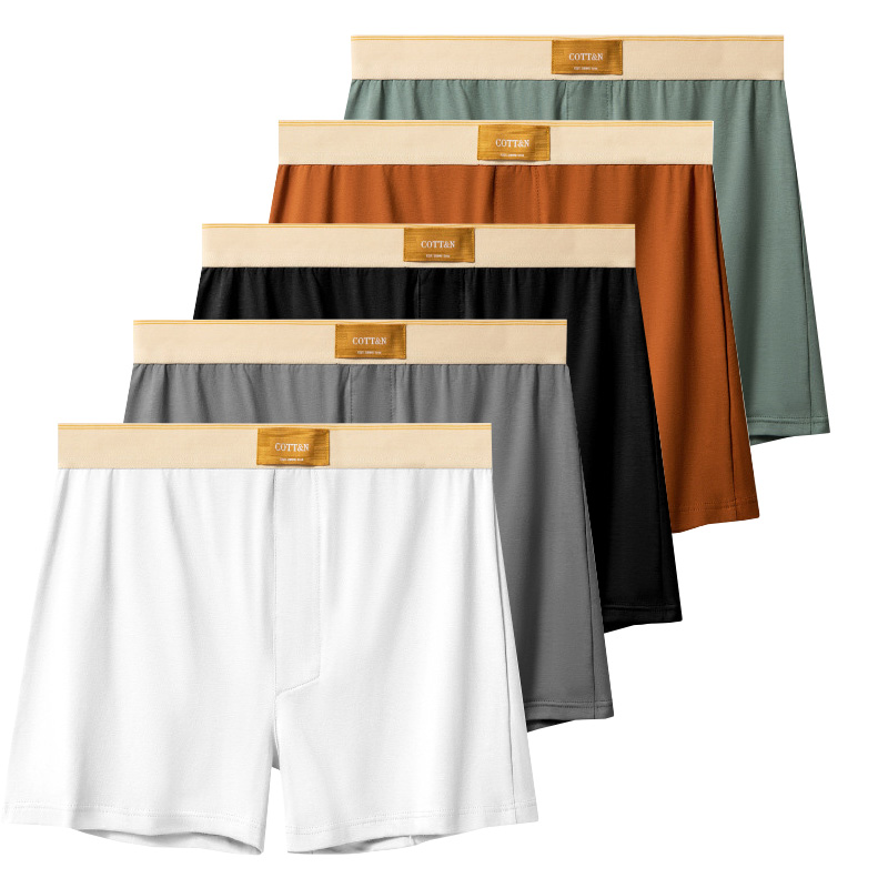 4pcs Male Arrow Pants Men Cott - Boyshort Underwear ulasan dan harga
